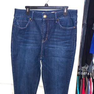 SEVEN BRAND - Tummyless - Super High Rise Skinny Jeans - Size 14!